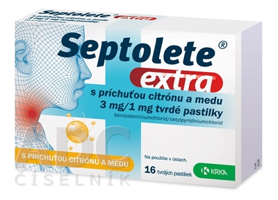 Septolete extra citrón a med