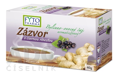 FYTO Zázvor s čiernou ríbezľou