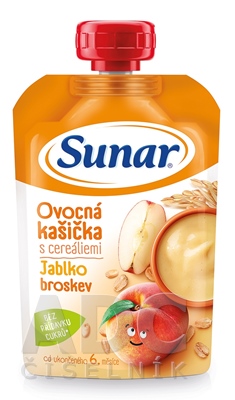 Sunar Ovocná kašička s cereáliami
