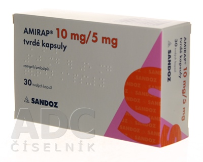 AMIRAP 10 mg/5 mg tvrdé kapsuly
