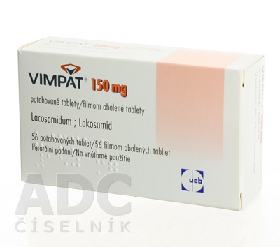 Vimpat 150 mg filmom obalené tablety