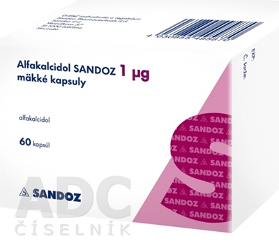 Alfakalcidol SANDOZ 1 µg mäkké kapsuly