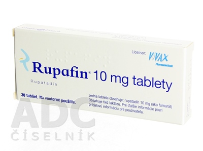Rupafin 10 mg tablety