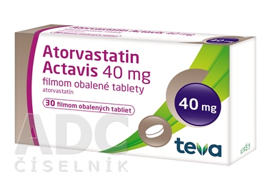 Atorvastatin Actavis 40 mg