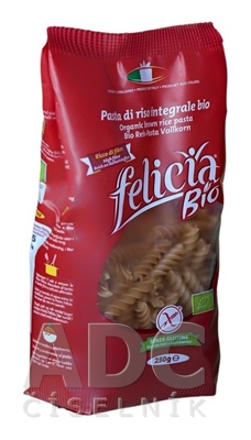 Felicia BIO celozrnné ryžové fusilli