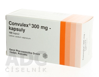 CONVULEX 300 mg kapsuly