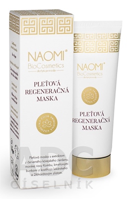 NAOMI BioCosmetics Pleťová regeneračná maska