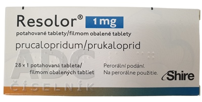 Resolor 1 mg filmom obalené tablety