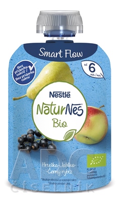 Nestlé NaturNes BIO Hruška Jablko Čierne ríbezle