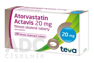 Atorvastatin Actavis 20 mg