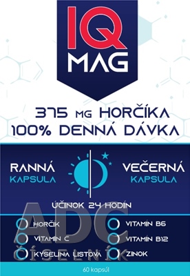 IQ MAG Horčík 375 mg