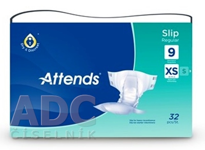 ATTENDS Slip Regular 9 XS