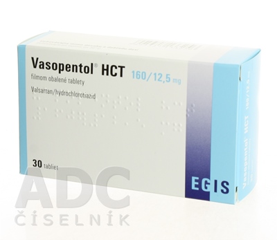 Vasopentol HCT 160/12,5 mg