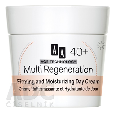 AA AT 40+ SPEVŇUJÚCI A HYDRATAČNÝ DENNÝ KRÉM