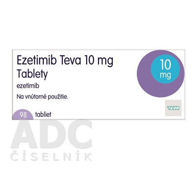 Ezetimib Teva 10 mg