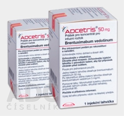 ADCETRIS 50 mg prášok na koncentrát na inf.roztok