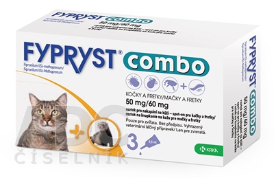 FYPRYST combo 50 mg/60 mg MAČKY A FRETKY