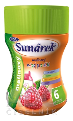 Sunárek instantný nápoj malinový