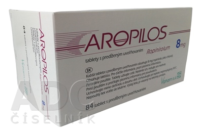 AROPILOS 8 mg tablety s predĺženým uvoľňovaním