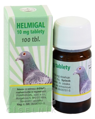 PharmaGal HELMIGAL 10 mg