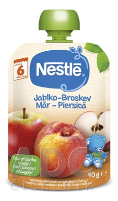 Nestlé Jablko Broskyňa