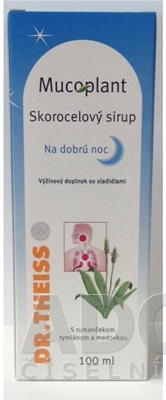 Mucoplant Skorocelový sirup Na dobrú noc