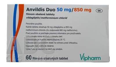 Anvildis Duo 50 mg/850 mg