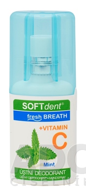 SOFTdent Fresh Breath + vitamín C Mint