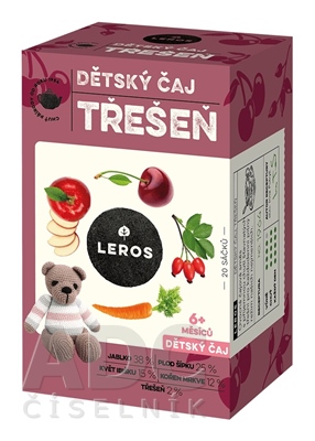 LEROS DETSKÝ ČAJ ČEREŠŇA