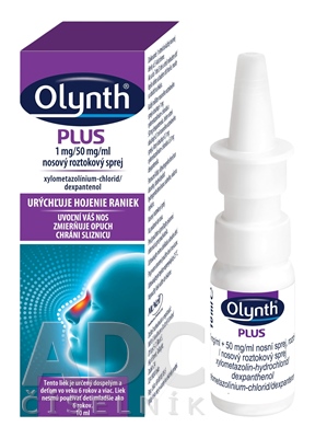 OLYNTH PLUS 1 mg/50 mg/ml nosový roztokový sprej