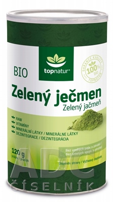 topnatur BIO ZELENÝ JAČMEŇ