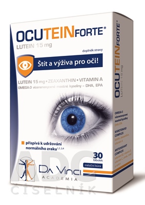OCUTEIN FORTE Luteín 15 mg - DA VINCI