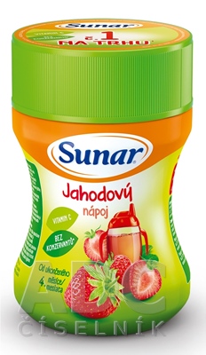 Sunar Rozpustný nápoj Jahodový