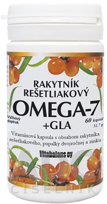 Vitabalans RAKYTNÍK Rešetliakový OMEGA-7 + GLA