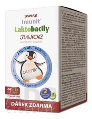 SWISS Imunit LAKTOBACILY JUNIOR