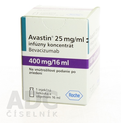 Avastin 25 mg/ml infúzny koncentrát