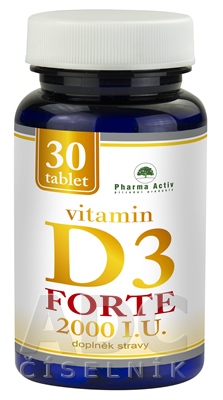 Pharma Activ Vitamin D3 FORTE 2000 I.U.