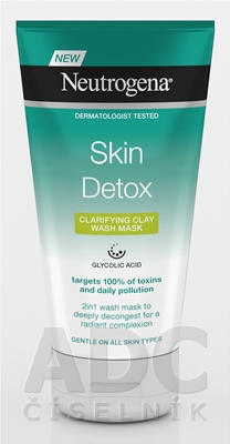 NEUTROGENA Skin Detox Čistiaca emulzia a maska 2v1