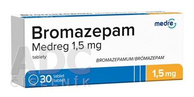 Bromazepam Medreg 1,5 mg