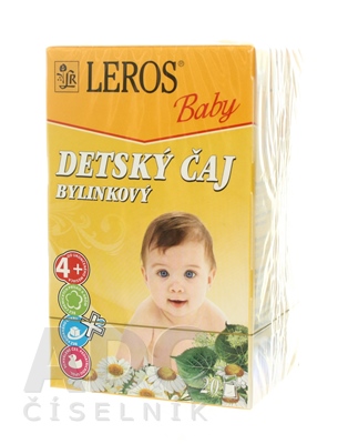 LEROS BABY DETSKÝ ČAJ BYLINKOVÝ
