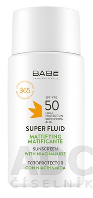 BABÉ SUPER FLUID OIL FREE SPF50