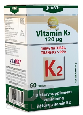 JutaVit Vitamín K2 prírodný 120 µg