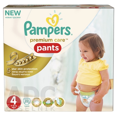 PAMPERS PREMIUM Care PANTS CP 4 Maxi