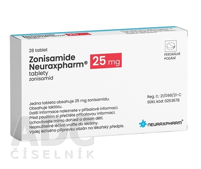 Zonisamide Neuraxpharm 25 mg