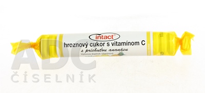 INTACT HROZNOVÝ CUKOR s vitamínom C