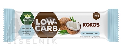 topnatur Tyčinka LOW CARB Kokos