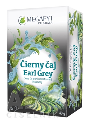 MEGAFYT Čierny čaj Earl Grey