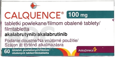 Calquence 100 mg filmom obalené tablety