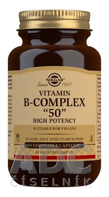 Solgar Vitamín B-komplex "50"
