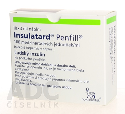 Insulatard Penfill 100 IU/ml